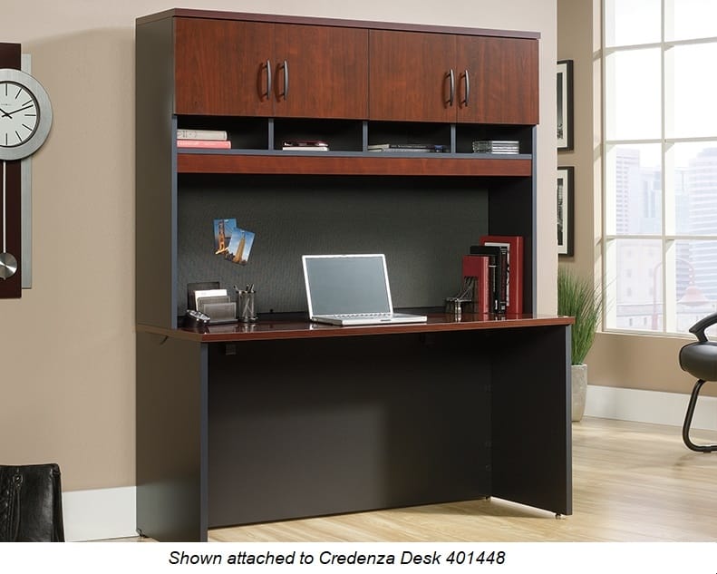 Via Hutch by Sauder, 419717 , credenza sold separately