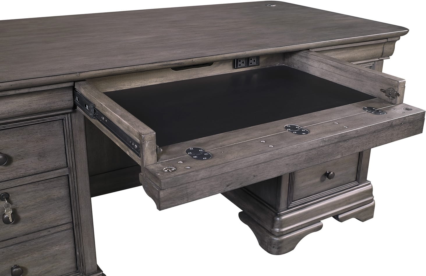Sinclair 68" Executive Desk by Aspenhome