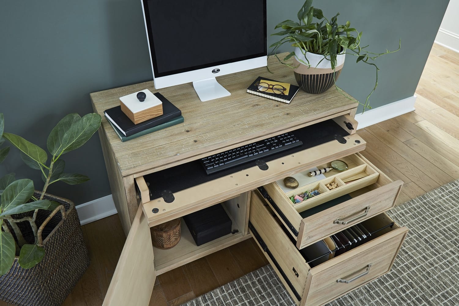 Maddox Combo File Wall by Aspenhome