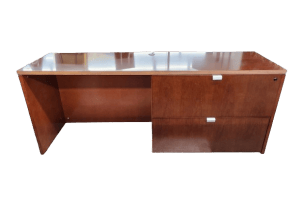 CLOSEOUT Cherryman Credenza Desk - Jade