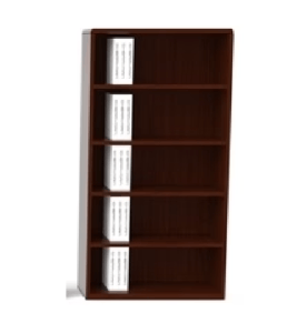 Closeout, Cherryman Ruby Collection 70" Bookcase