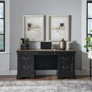 Meritage Jr. Executive Credenza by Liberty Furniture