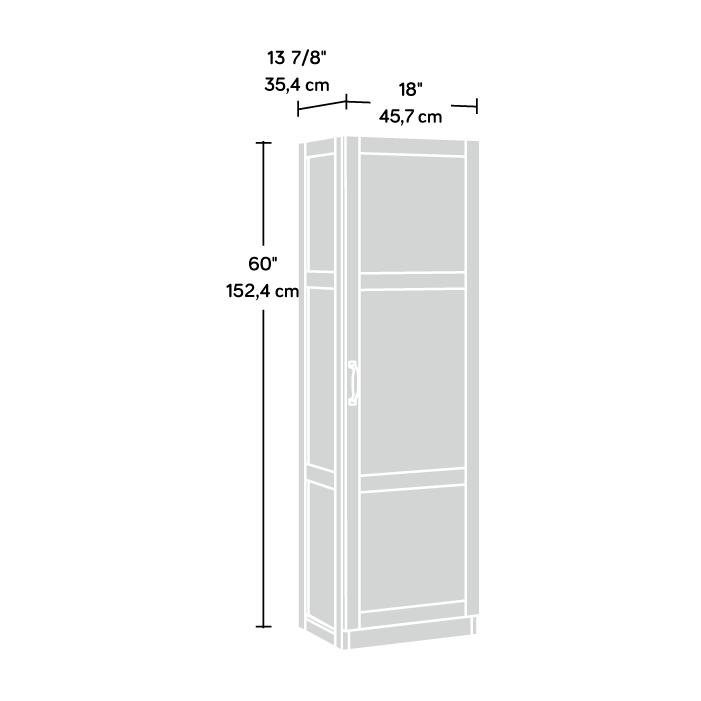 Sauder Select Collection Storage Cabinet, 419983, 419620
