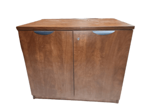 Used Laminate Storage Cabinet