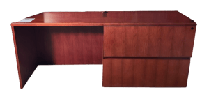 Closeout Cherryman Credenza with Two Lateral File Drawers