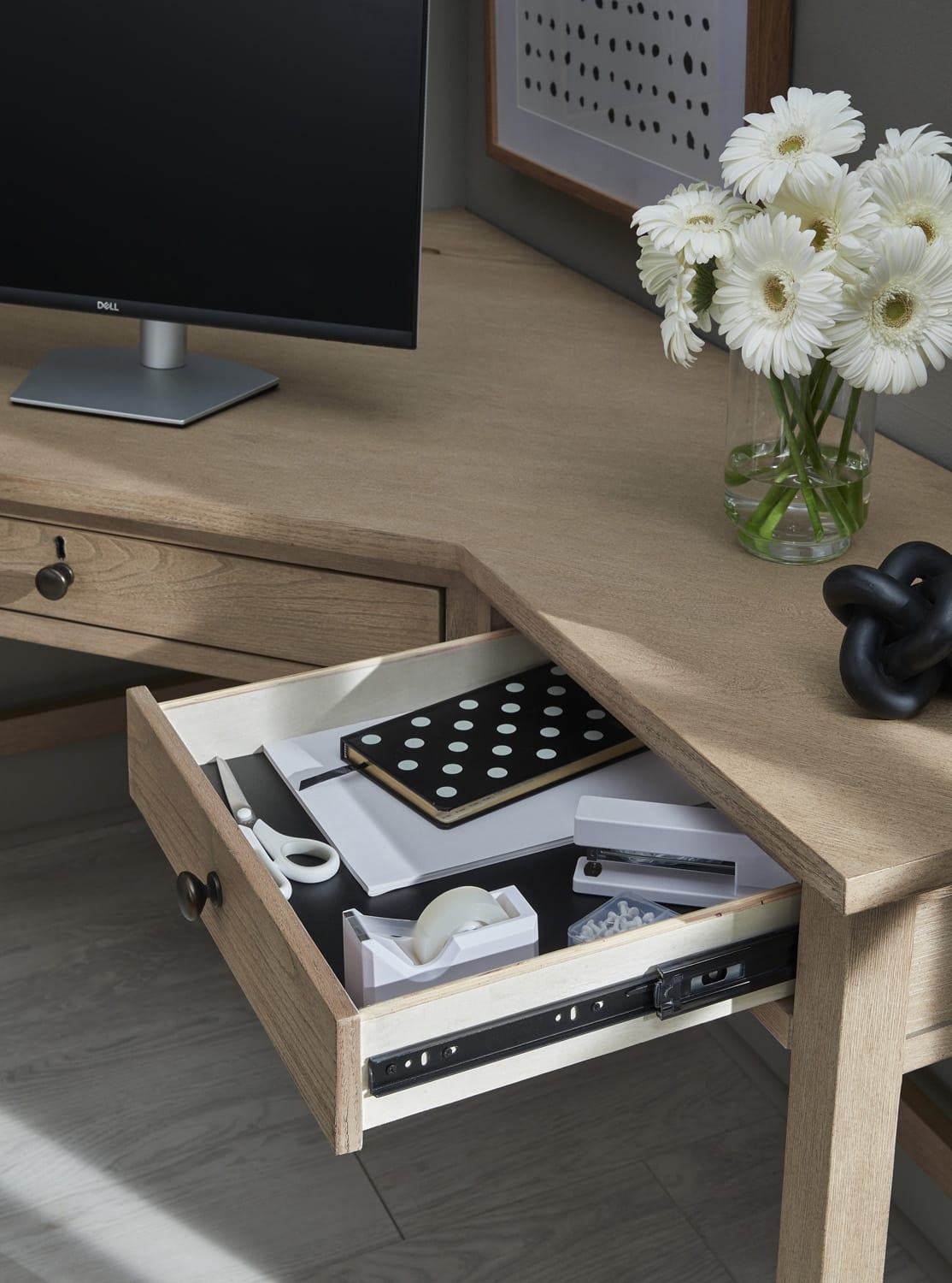Emerson Corner Desk by Aspenhome