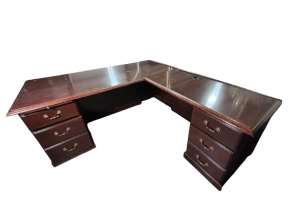Preowned Traditional L-Shaped Desk