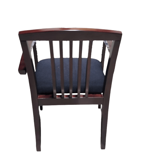 Closeout, Cherryman Jade Collection Guest Chair, Mahogany