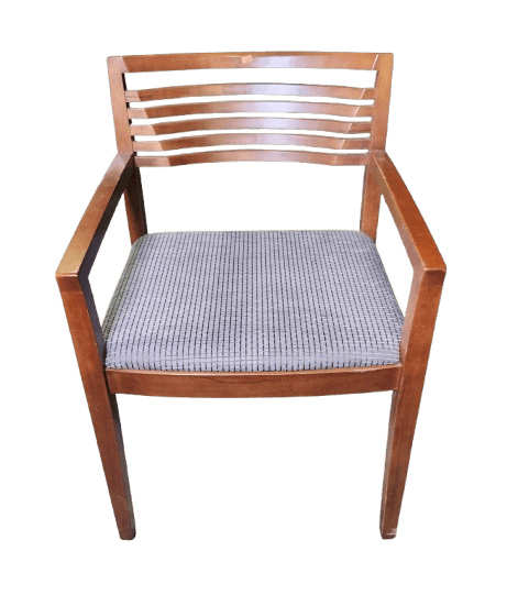 Preowned Guest Chair by Knoll, Gray