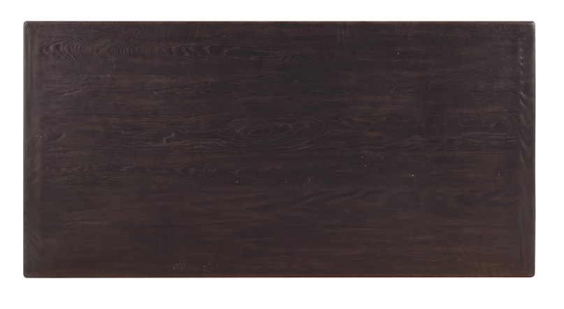 Hooker Furniture Home Office Driftwood Executive Desk, Burnt Timber Finish