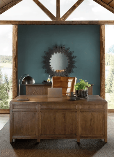 Hooker Furniture Home Office Driftwood Executive Desk