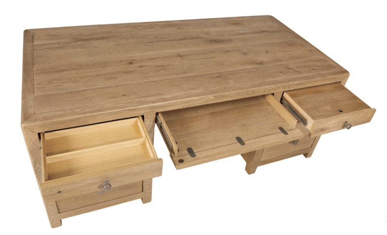 Hooker Furniture Home Office Driftwood Executive Desk