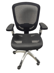 Preowned Black Mesh Task Chair