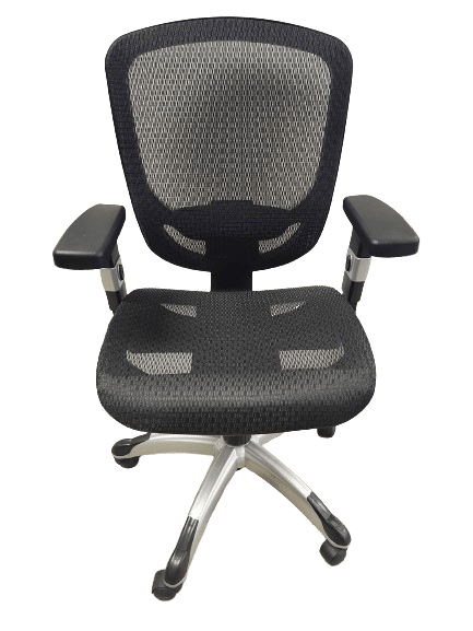 Preowned Black Mesh Task Chair