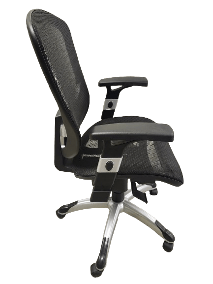 Preowned Black Mesh Task Chair