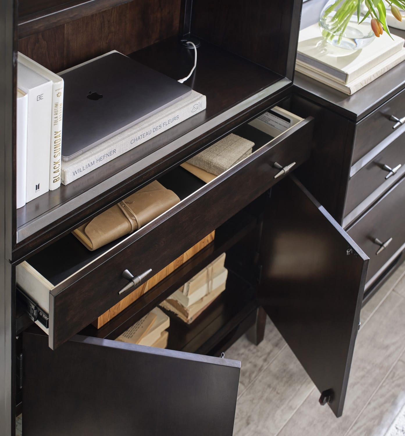 Sutton Door Bookcase by Aspenhome