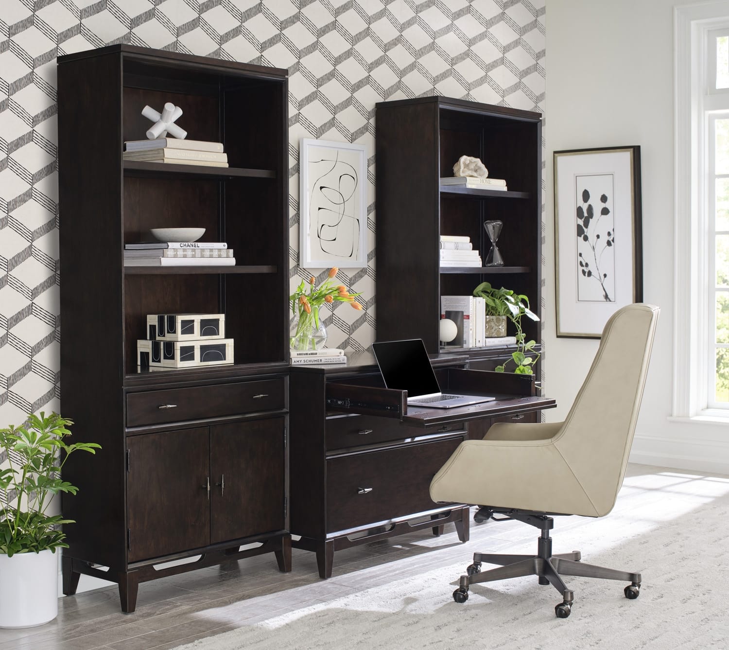 Sutton Door Bookcase by Aspenhome