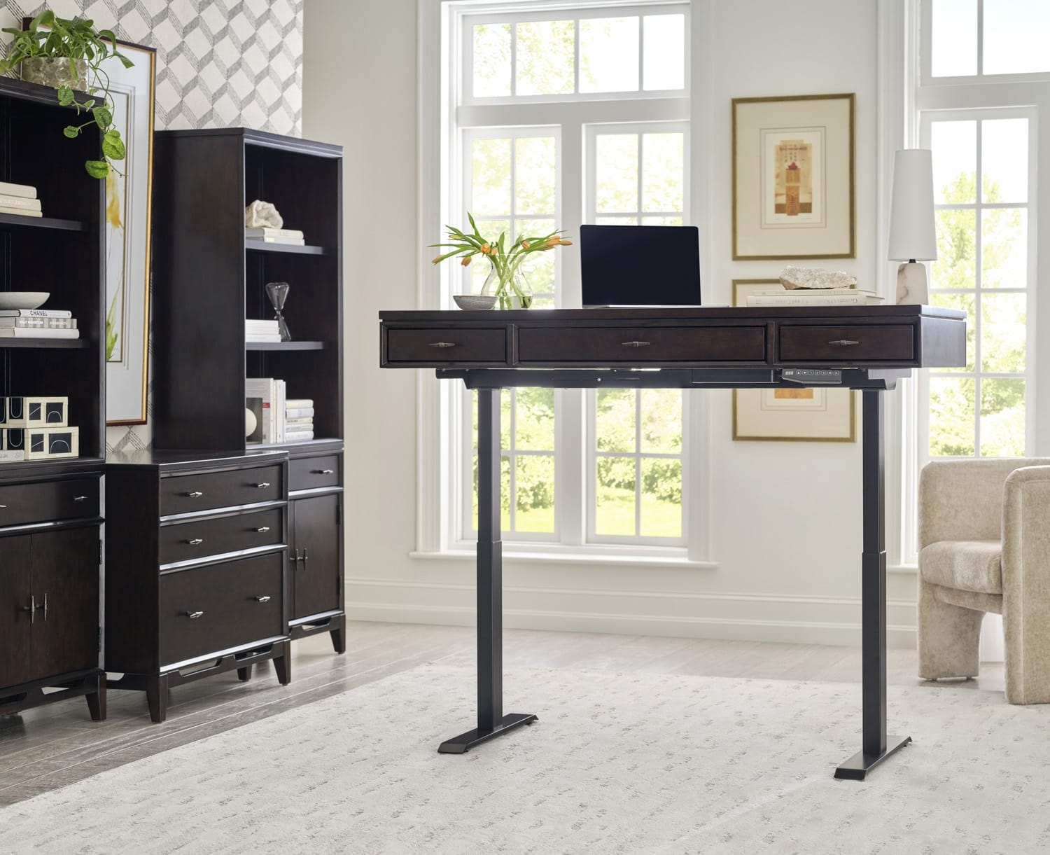 Sutton 60" Lift Desk by Aspenhome