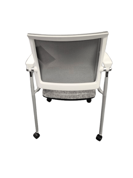 Element Flex Guest Chair, White/Gray