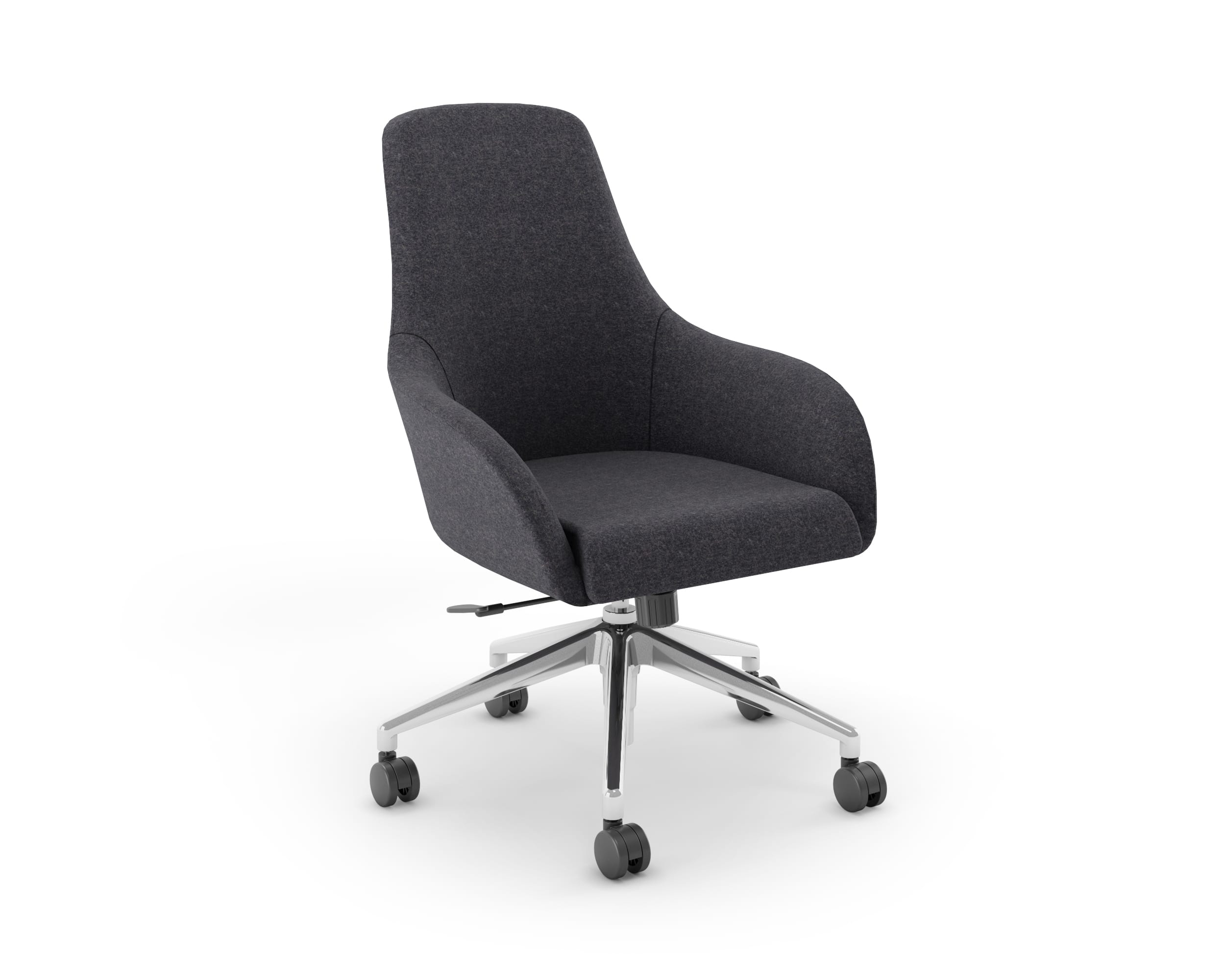 Element Ashlee Task Chair, Dark Gray