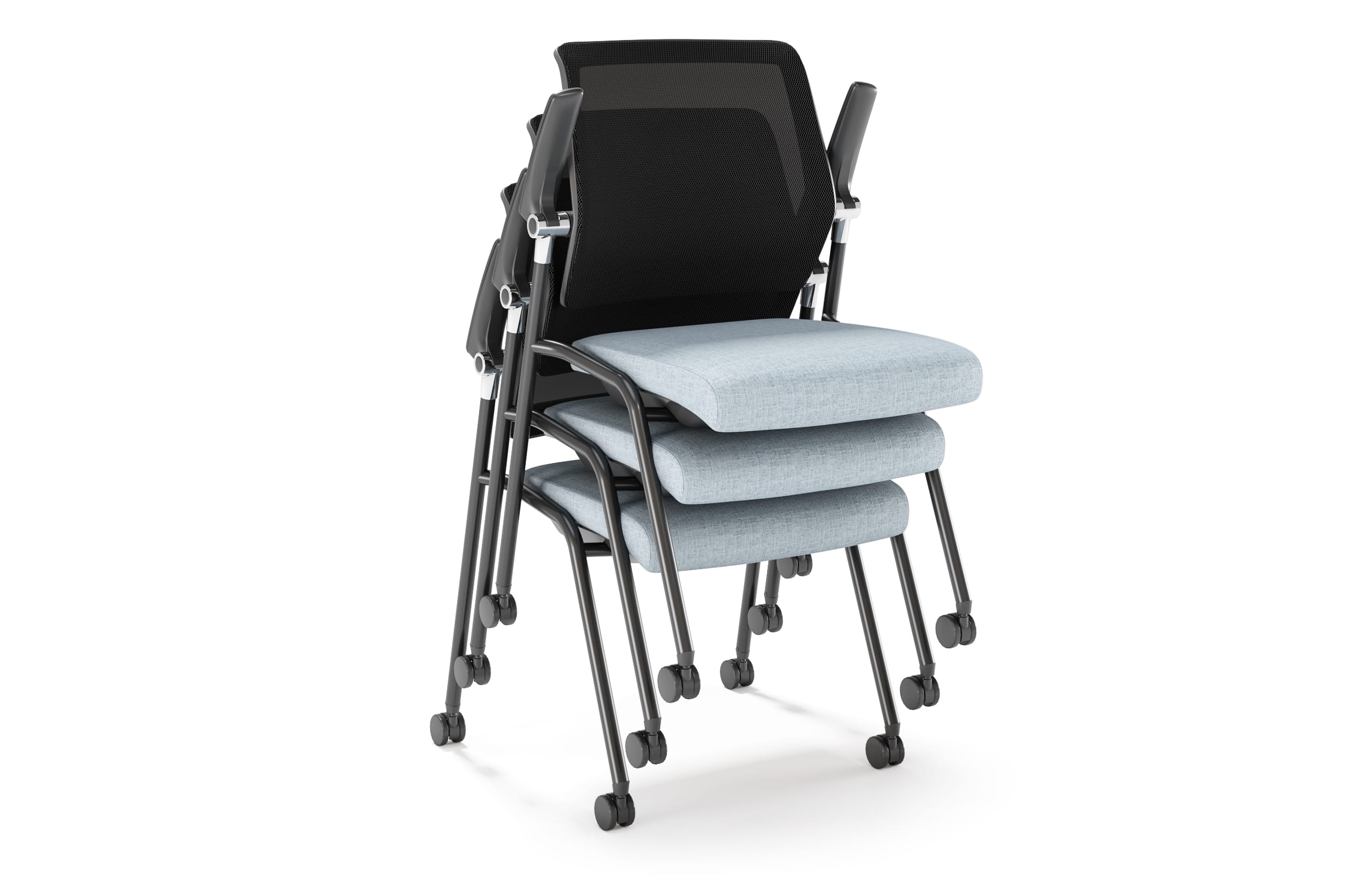 Element Flex Guest Chair, White/Gray