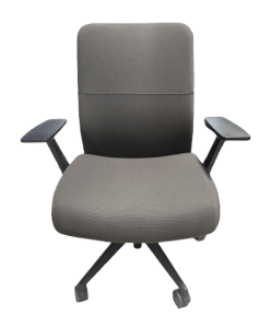 Preowned High Back Conference Chair, Brown