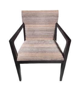 Preowned Espresso Arm Chair