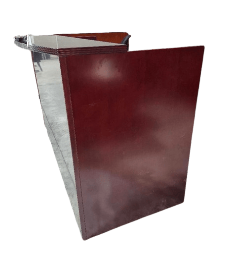 Closeout Cherryman Reception Desk