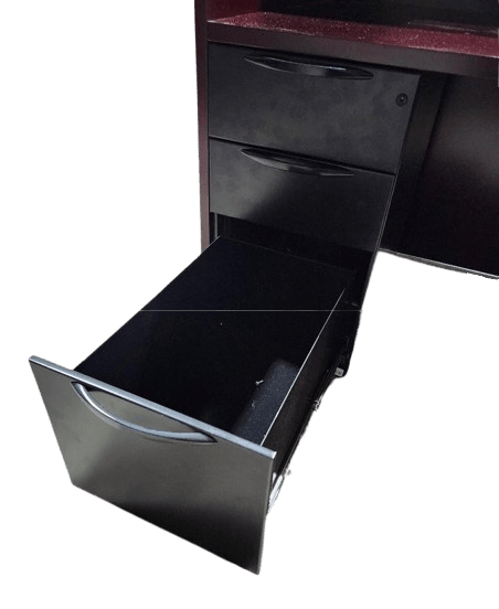 Closeout Cherryman Reception Desk