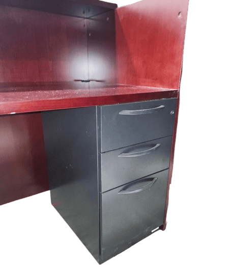 Closeout Cherryman Reception Desk