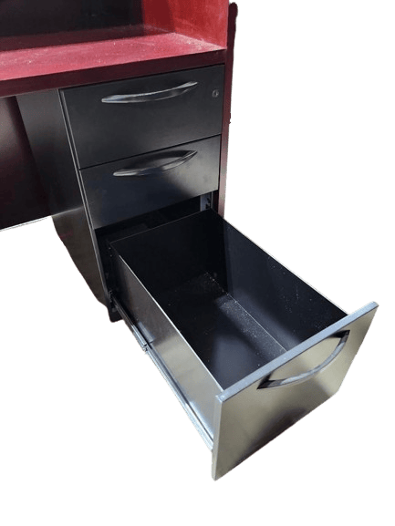 Closeout Cherryman Reception Desk