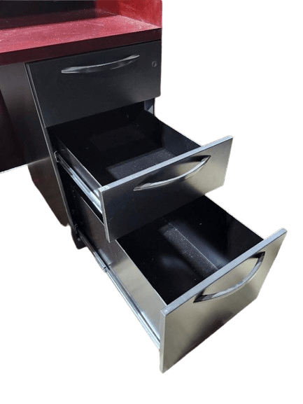 Closeout Cherryman Reception Desk