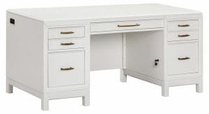 Alexander 66" Executive Desk by Aspenhome