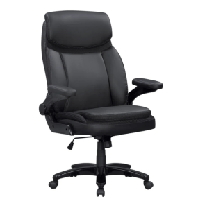 Softy Black Big Man Desk Chair by Parker House 