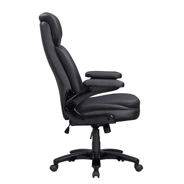 Softy Black Big Man Desk Chair by Parker House