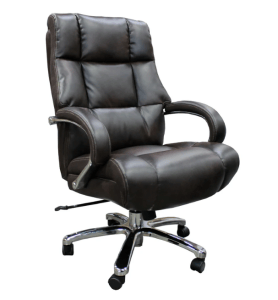 Cafe Fabric Heavy Duty Desk Chair (400 lb) by Parker House