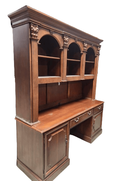 Hooker Executive Desk, Credenza and Hutch Set - Image 8