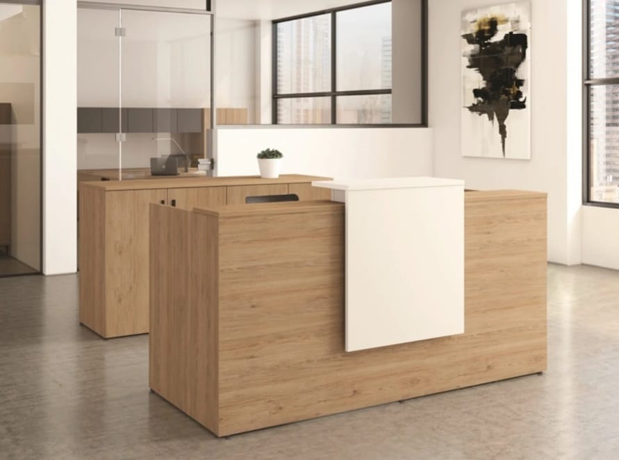 Reception desks