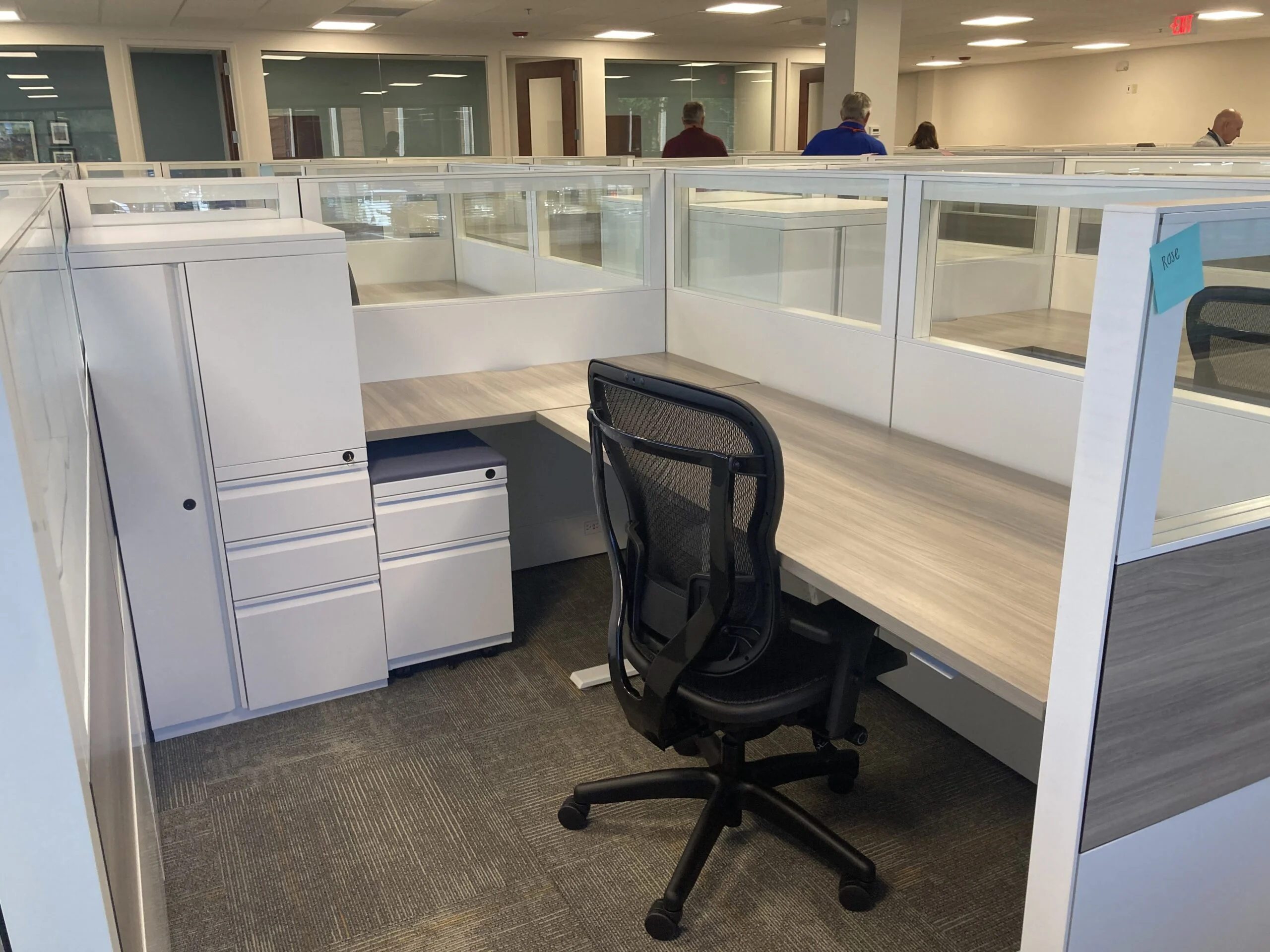 Office cubicles and workstations