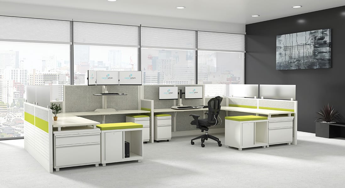 Open Plan Desking System