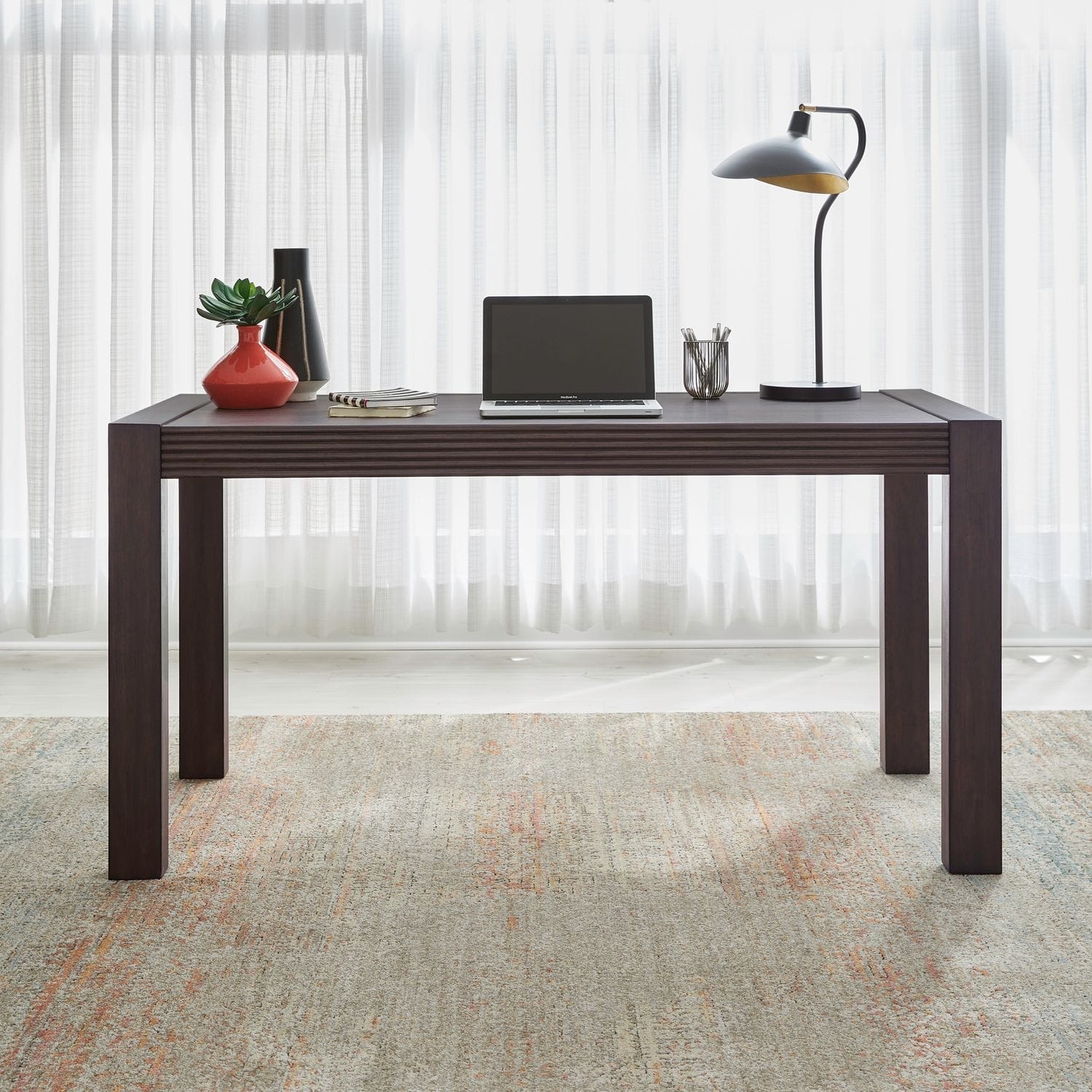 Modern Edge Writing Desk by Liberty Furniture
