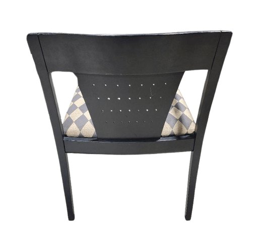 Preowned Modern Black Accent Chair