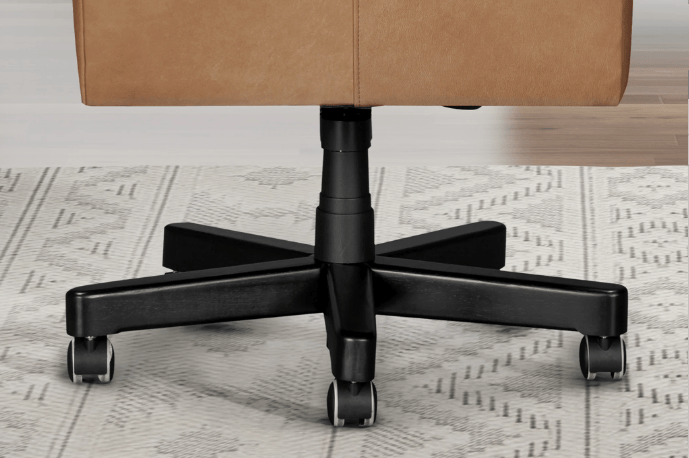 Renaissance Clay Leather Desk Chair by Parker House
