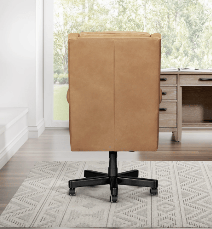 Renaissance Clay Leather Desk Chair by Parker House