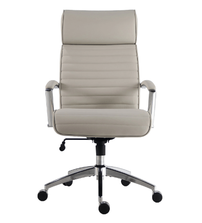 Softy Natural Vegan Leather Desk Chair Tall by Parker House